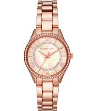 Uhrenarmband Michael Kors MK4491 Rostfreier Stahl Rosé 16mm