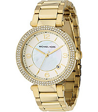 Uhrenarmband Michael Kors MK5089 Stahl Vergoldet 20mm