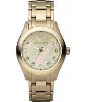 Uhrenarmband Michael Kors MK5310 Stahl Vergoldet 20mm