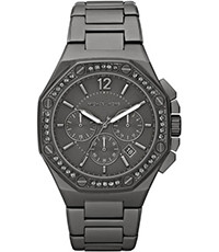 Uhrenarmband Michael Kors MK5506 Stahl Grau 24mm