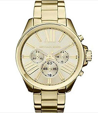 Uhrenarmband Michael Kors MK5711 Stahl Vergoldet 20mm