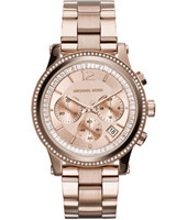 Uhrenarmband Michael Kors MK6064 Stahl Rosé 20mm