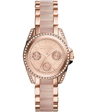 Uhrenarmband Michael Kors MK6175 Stahl Rosé 16mm