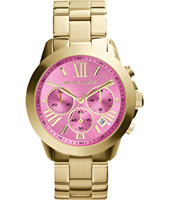 Uhrenarmband Michael Kors MK6340 Stahl Vergoldet 20mm
