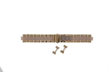 Uhrenarmband Michael Kors MK6349 Stahl Rosé 18mm