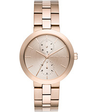 Uhrenarmband Michael Kors MK6409 Stahl Rosé 18mm