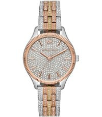 Uhrenarmband Michael Kors MK6681 Stahl Mehrfarbig 16mm