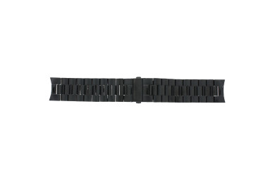 Uhrenarmband Michael Kors MK8157 Stahl Schwarz 24mm