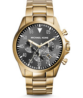 Uhrenarmband Michael Kors MK8361 Stahl Vergoldet 22mm