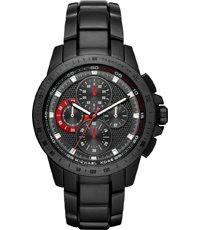 Uhrenarmband Michael Kors MK8529 Stahl Schwarz 22mm