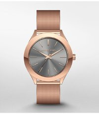 Uhrenarmband Michael Kors MK8697 Stahl Rosé 22mm