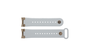 Uhrenarmband Smartwatch Michael Kors MKT5153 Kautschuk Weiss 22mm