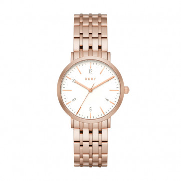 DKNY Uhrenarmband NY2504 Metall Rosé 18mm
