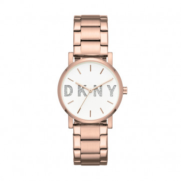 Uhrenarmband DKNY NY2654 Stahl Rosé 18mm