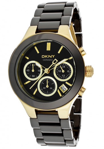 Uhrenarmband DKNY NY4915 Keramik Schwarz