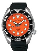 Uhrenarmband Seiko 6R15-00G0 / SBDC005J / DA3H1JRR Kautschuk Schwarz 20mm