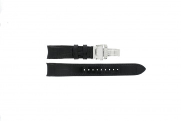 Uhrenarmband Seiko 5D22-0AA0 / SRG001P2 Leder Schwarz 21mm