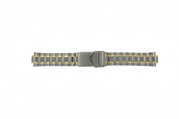 Seiko Uhrenarmband 5M43-0C00 / SKJ084P1 / 4450LG  Titan Silber 20mm