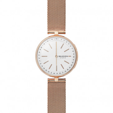 Uhrenarmband Skagen SKT1404 Milanese Rosé 16mm