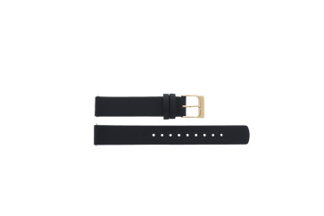 Uhrenarmband Skagen SKW2608 Leder Schwarz 14mm