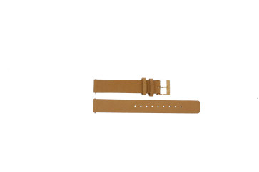 Uhrenarmband Skagen SKW2624 Leder Cognac 14mm