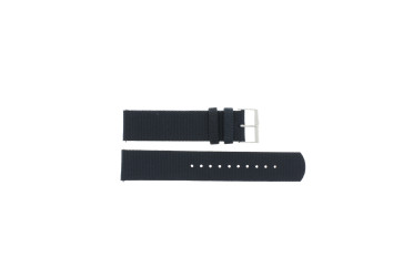 Uhrenarmband Skagen SKW6356 Leder Blau 20mm