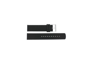 Uhrenarmband Skagen SKW6417 Leder Schwarz 20mm