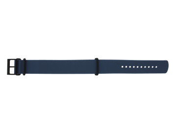 Uhrenarmband Skagen SKW6539 Silikon Blau 20mm