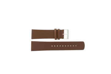 Uhrenarmband Skagen SKW6551 Leder Braun 22mm