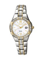 Uhrenarmband Seiko V137 0AD0 SUT068P9 MORG112C9 Stahl Zweifarbig