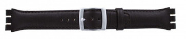 Uhrenarmband Swatch (alt.) 51643.03.19.C Leder Braun 19mm
