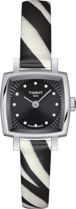 Uhrenarmband Tissot T600047020.T0581091705600A Leder Zweifarbig 9mm