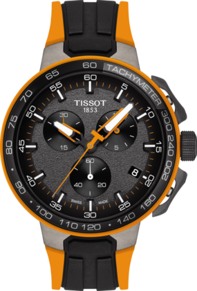 Uhrenarmband Tissot T111.417.37.441.04 / T603042127 Silikon Mehrfarbig 18mm