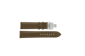 Uhrenarmband Tissot QUADRATO GENT / T600021061 / T0055101626700A Leder Braun 20mm