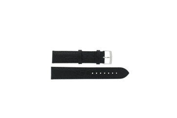 Tissot Uhrenarmband T109.410.16.032.00 - T600039639 Kroko leder Schwarz 19mm + schwarzen nähte