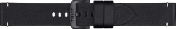 Uhrenarmband Tissot T600045723 / T1166173705101A Leder Schwarz 22mm