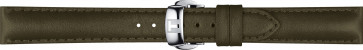 Uhrenarmband Tissot T600046066 Leder Grün 15mm