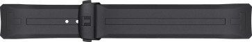 Uhrenarmband Tissot T603046211 / T1214204705102A Kautschuk Schwarz 23mm