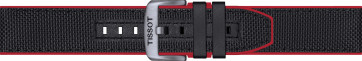 Uhrenarmband Tissot SUPERSPORT CHRONO QUARTZ / T604046369 Nylon Zweifarbig 22mm