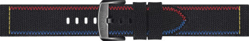 Uhrenarmband Tissot T604046539 / T1166173705102A Nylon Zweifarbig 22mm