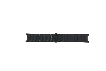 Uhrenarmband Tommy Hilfiger TH-365-1-34-2573 / TH-365-1-34-2812 / TH679001554 Stahl Schwarz 22mm