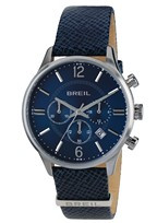 Uhrenarmband Breil TW1780 Leder Blau 20mm
