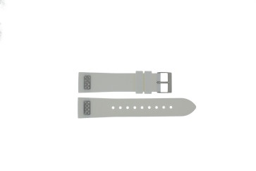 Uhrenarmband Guess W0045L1 / Frontier Silikon Weiss 20mm