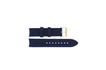 Uhrenarmband Guess W0616L2 / Sunrise Silikon Blau 20mm
