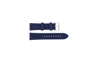 Uhrenarmband Guess W0798G2 Kautschuk Blau 22mm