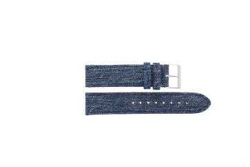 Uhrenarmband Guess W85034L1 Textil Jeans 20mm