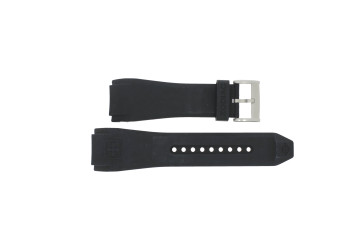 Uhrenarmband Zodiac ZO8505 / ZO8506 Kautschuk Schwarz 28mm
