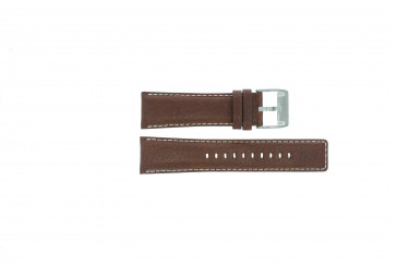 Fossil Uhrenarmband AM-3891 Leder Braun 25mm 