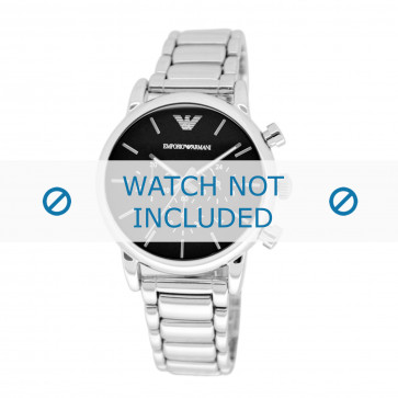 Uhrenarmband Armani AR1853 Stahl 20mm