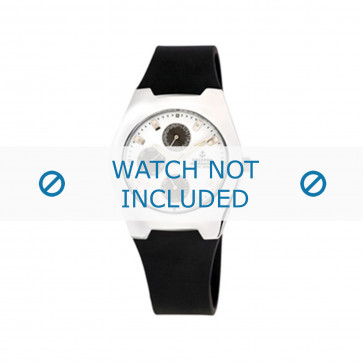 Calypso Uhrenarmband K5124 Kautschuk Schwarz